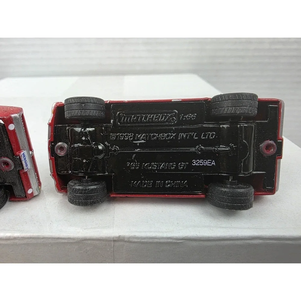 Vintage 1983 Hot Wheels 1998 Matchbox '65 Ford Mustang‎ GT Lot Of 3